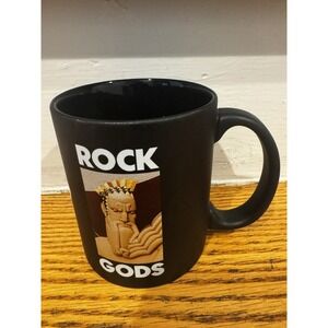 Atlas Prometheus Wisdom Rockefeller Center‎ NYC Black Mug Rock Gods